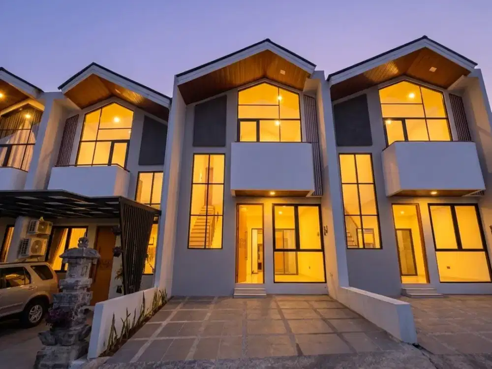 Scandinavian House 2 Lantai di Jagakarsa dekat Tol Brigif