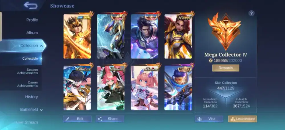 Mobile legend mega colector