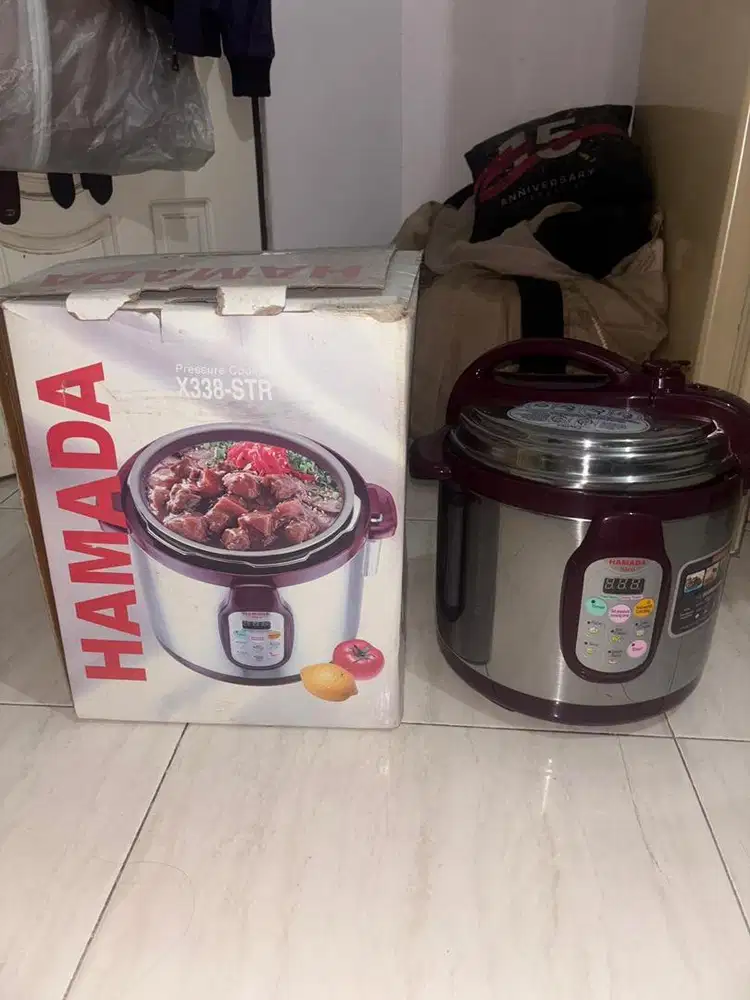 rice cooker/panci presto listrik Sico Hamada Electric Pressure Cooker