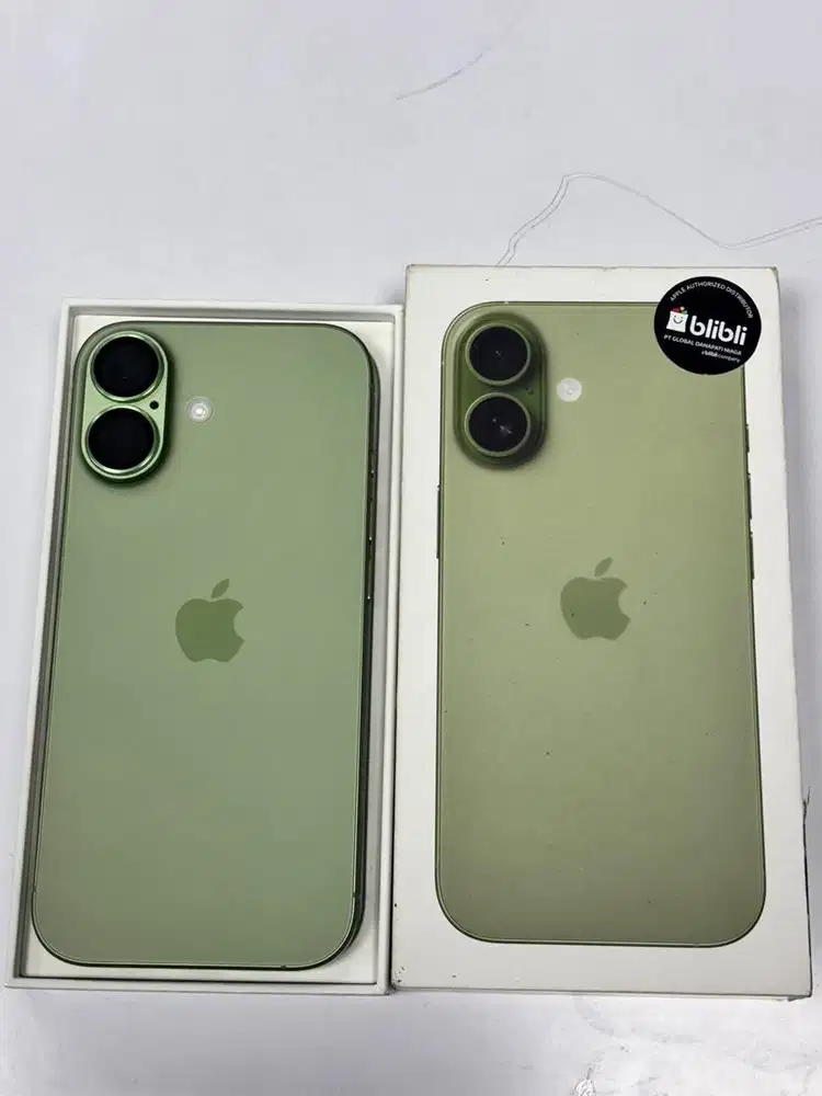 IPHONE 17 BASIC 256 GB EX BLIBLI IBOX GREEN NOMINUS GARANSI