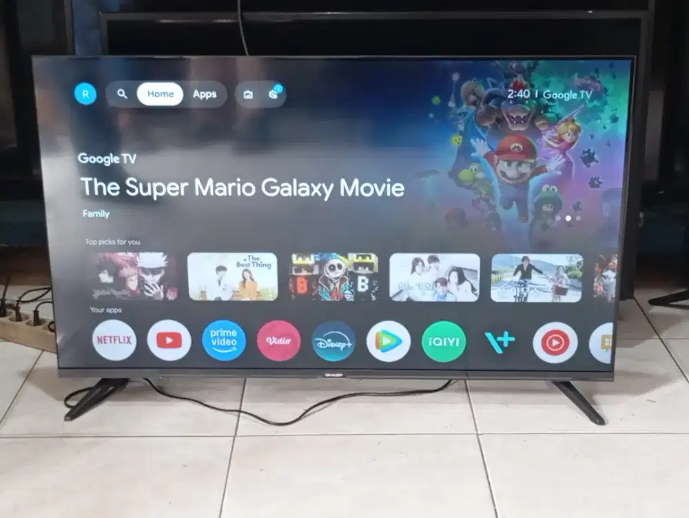 TV LED SHARP 43 INC Google Tv