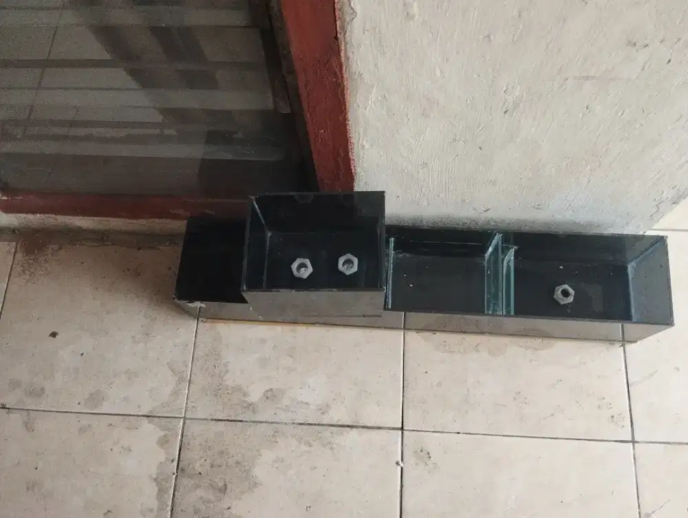 Talang aquarium kaca 80 cm