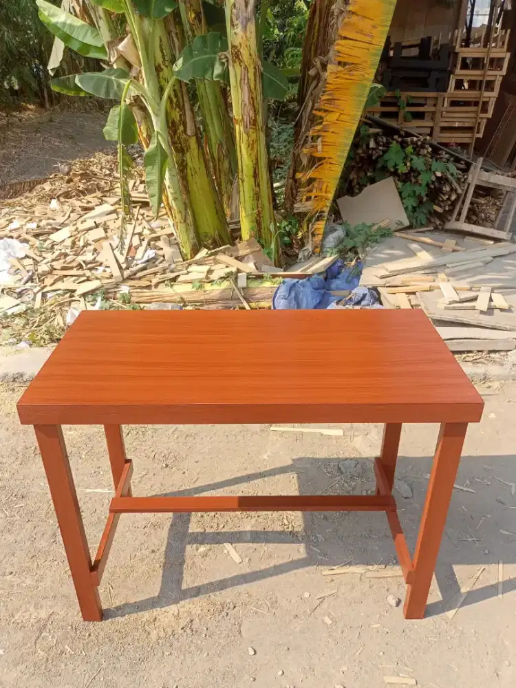 Meja makan, meja belajar serbaguna panjang 100cm