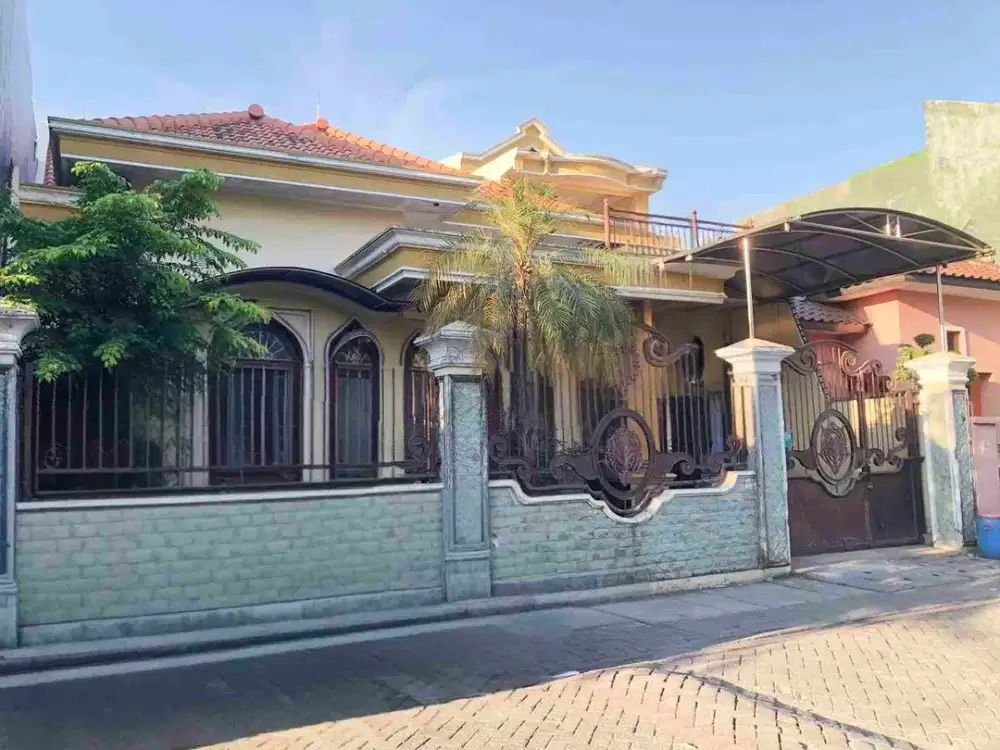 Rumah Siap Huni Luas 218m Jambangan Surabaya Dekat Stikes, Unesa dan Masjid Al Akbar & Al Falah serta Polda Jatim Bisa Untuk Kantor
