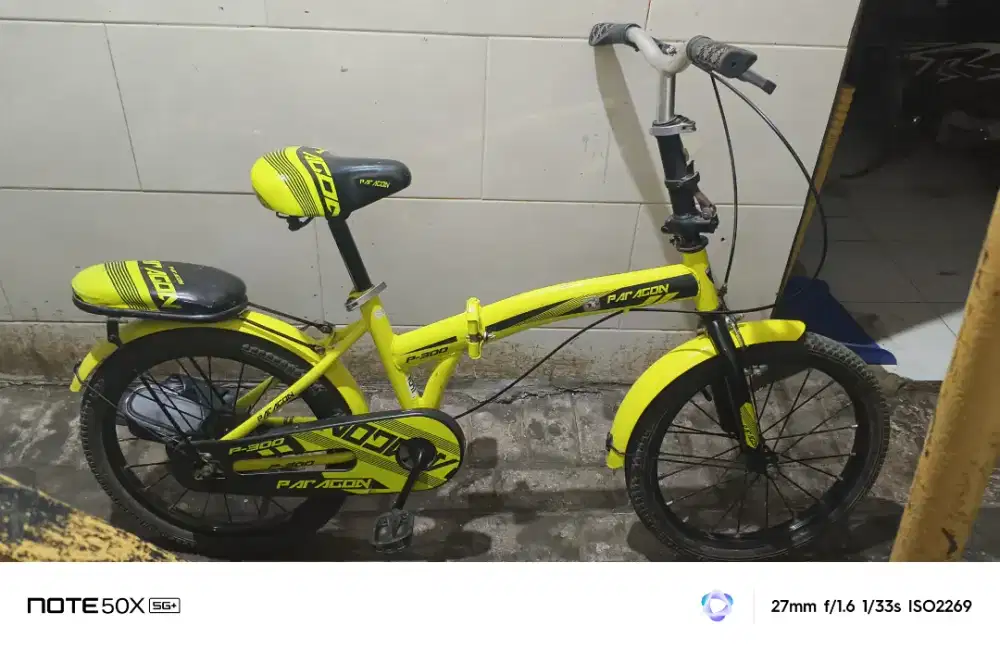 Sepeda lipat anak 18 merk paragon
