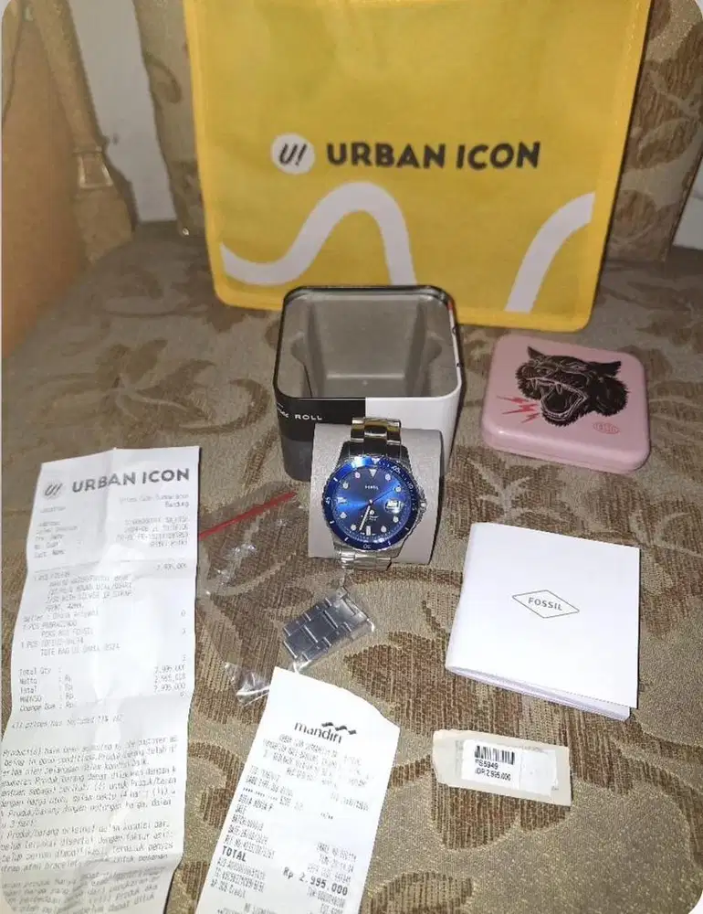 Jam tangan fossil original jarang dipakai mantap