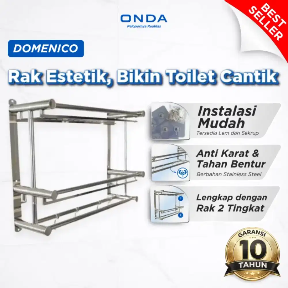 ONDA Rak Sabun Kamar Mandi