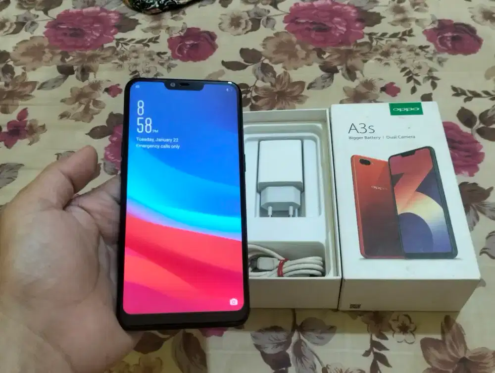 OPPO A3S RAM 6GB / 128GB 4G LTE Duos 6.2in Face iD Normal No Minus