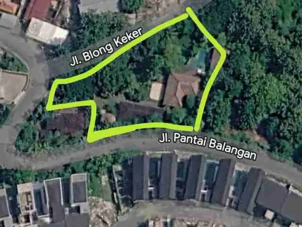 Tanah 2.000m² Bonus Villa di Raya Pantai Balangan Jimbaran