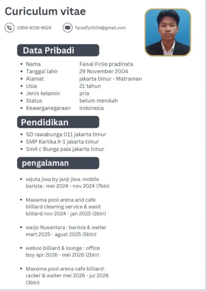 Butuh loker Urgentttt !!