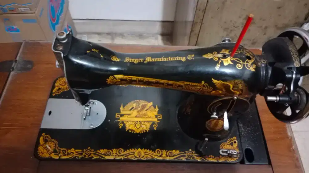Jual mesin jahit merek singer vintage