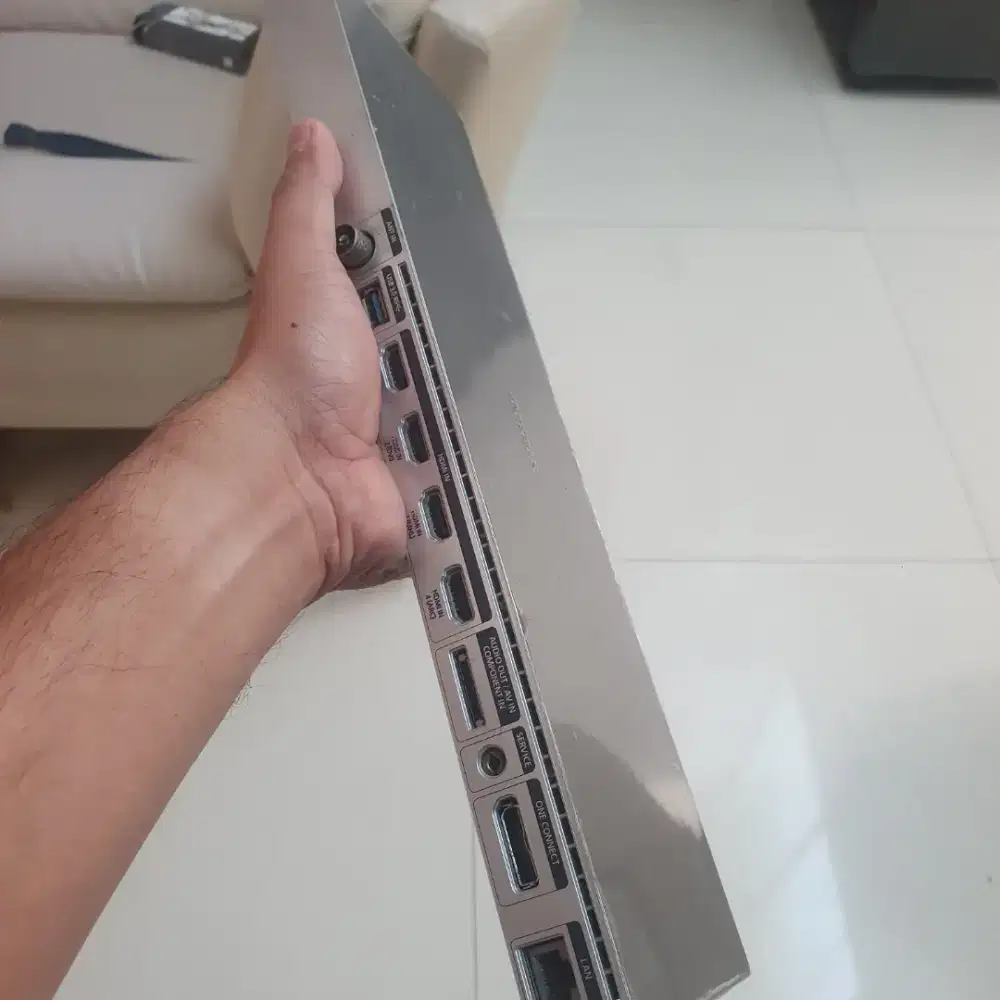 One connect box samsung tv seri js9000 ua65js9900 plus kabel ori