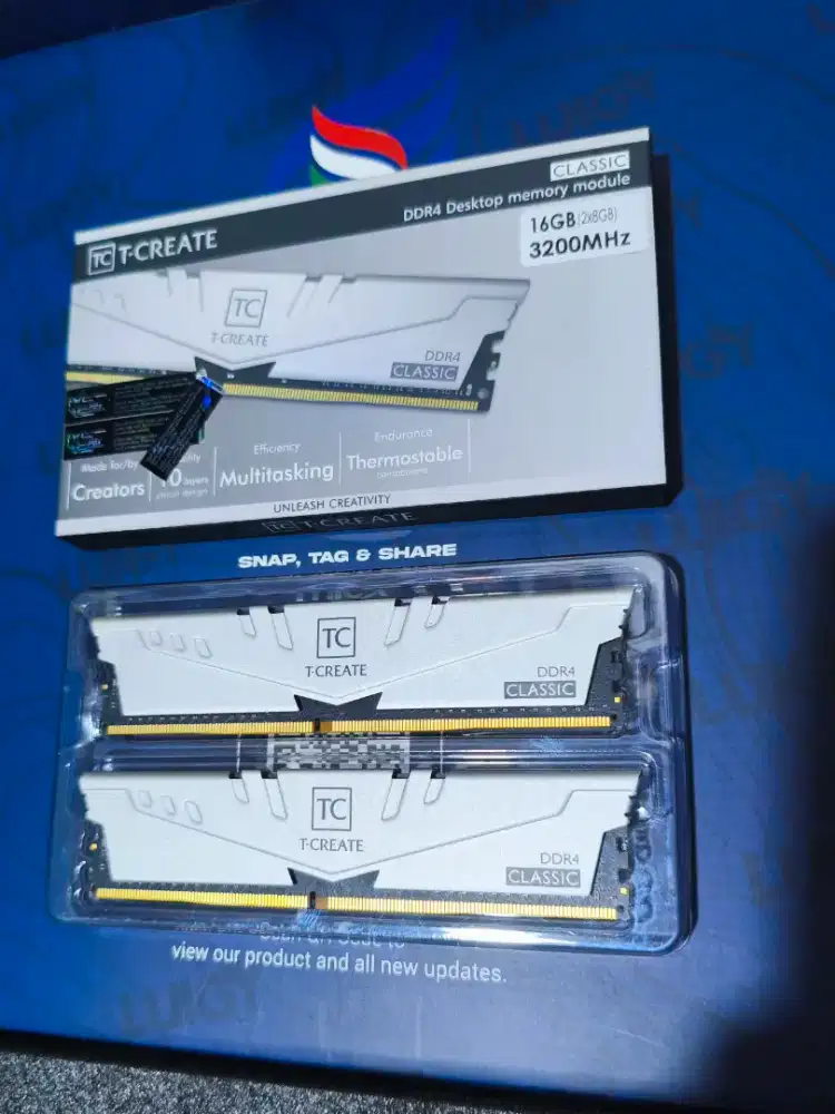 Ram Ddr4 16gb Kit (8x2) Team Classic Gress
