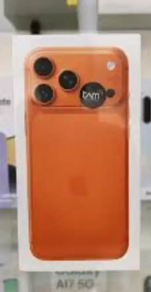 saya cari iphone 17 pro atau pro max kalau jual kbri