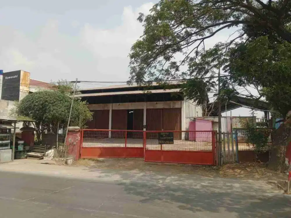 Disewakan Gudang siap pakai,  di Pinggir Jalan Raya Utama karang baru Cikarang Utara Kab. Bekasi
