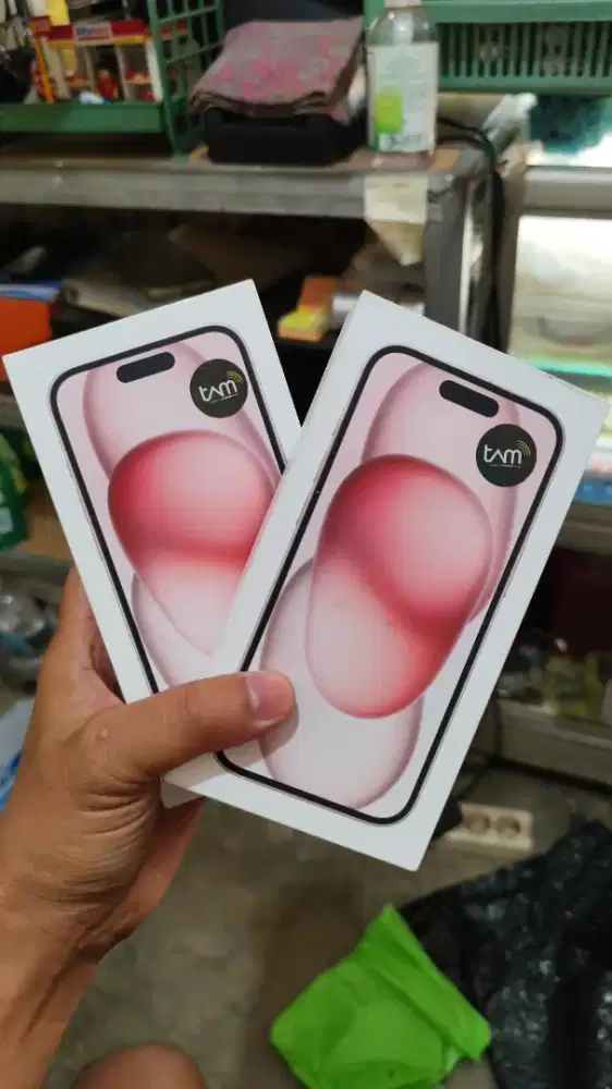 Iphone 15 Pink New Segel