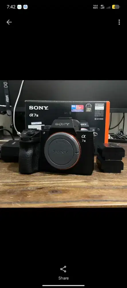 Kamera Sony a7iii dan Lensa Sigma 20mm Art f/1.4 Murah