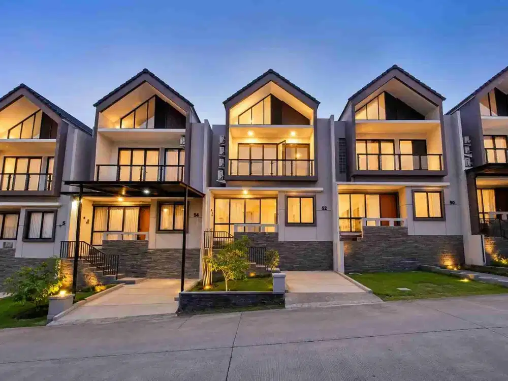 di jual dikontrakan rumah di Sentu city rumah baru dengan view gunung