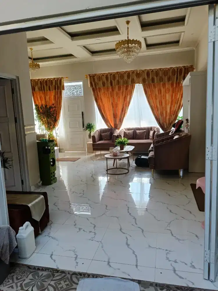 Rumah  villa cantik LS Tanah 843 Meter lokasi dingin sejuk