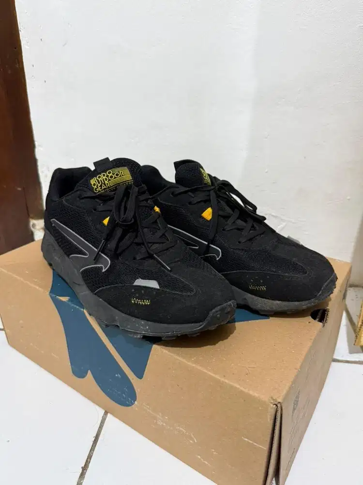 Sepatu Brodo - Sneakers Ferrata Full Black