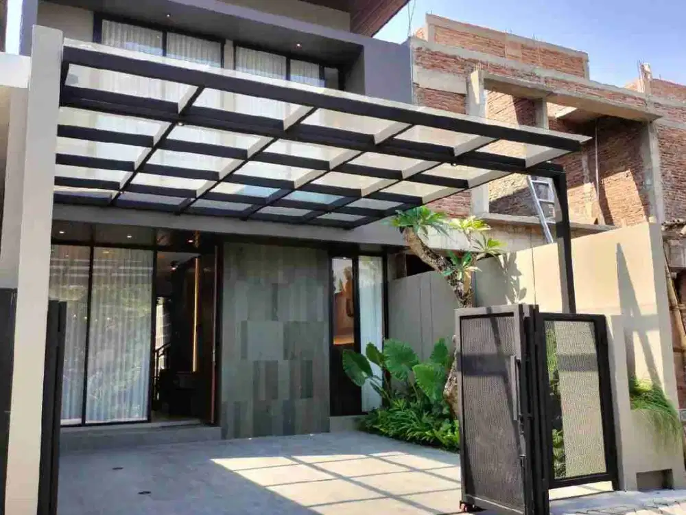 Rumah Baru KONTEMPORER MODERN - FULLY FURNISHED di Jl. Kaliurang km 10