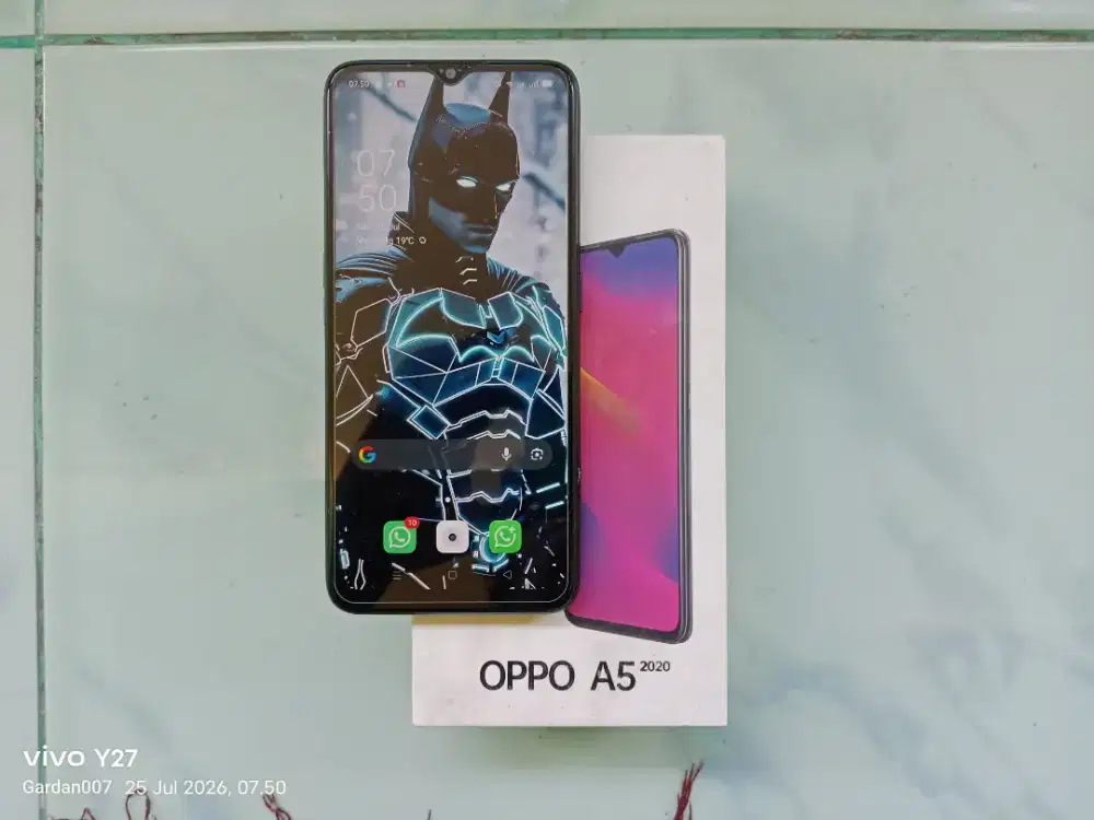 Oppo A5 2020 4G LTE ram 3/64gb Normal Lengkap