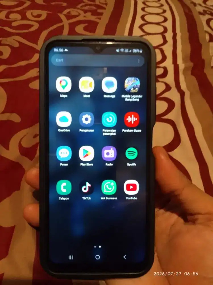 Samsung A03s White black