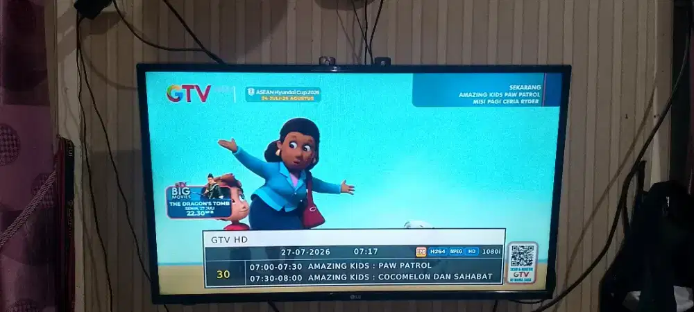 TV LG 32 Inchi no minus