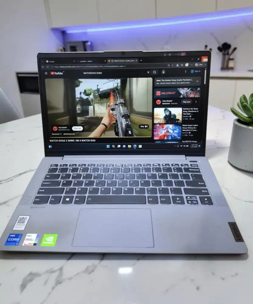 Laptop Lenovo Ideapad IP5 Core i7 RAM 16Gb SSD 512Gb SLIM DUAL VGA