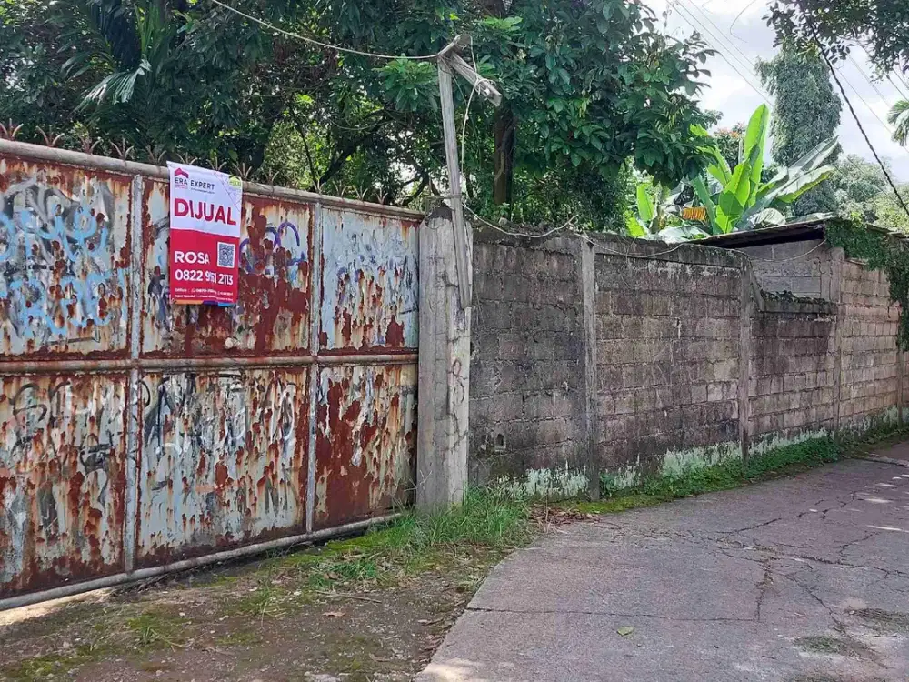 Disewakan lahan tanah Di Abdul Muchtar Sawangan Depok