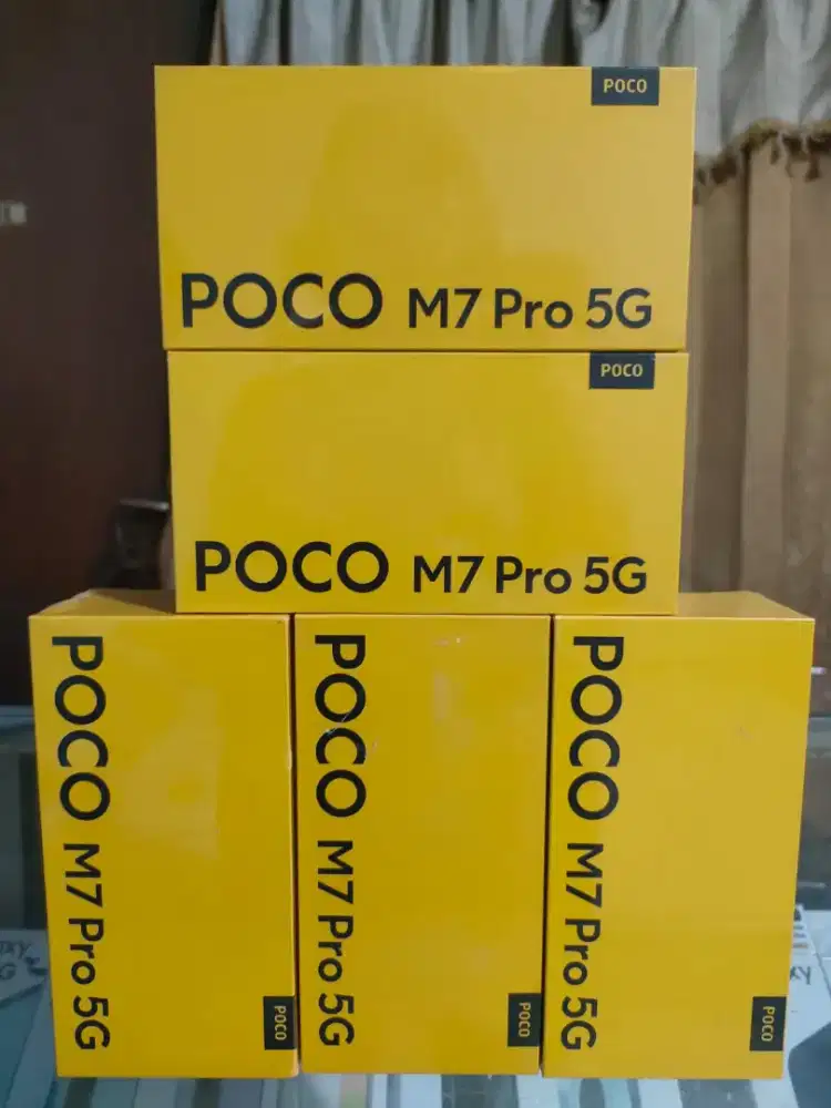 New POCO M7 Pro 8/256 5G Garansi Resmi