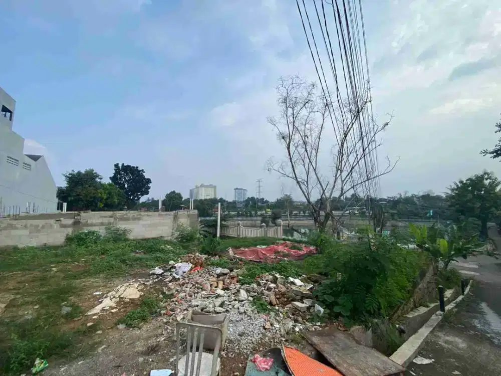 Dijual tanah kavling siap bangun di jln.Bougenville,Serua-Ciputat