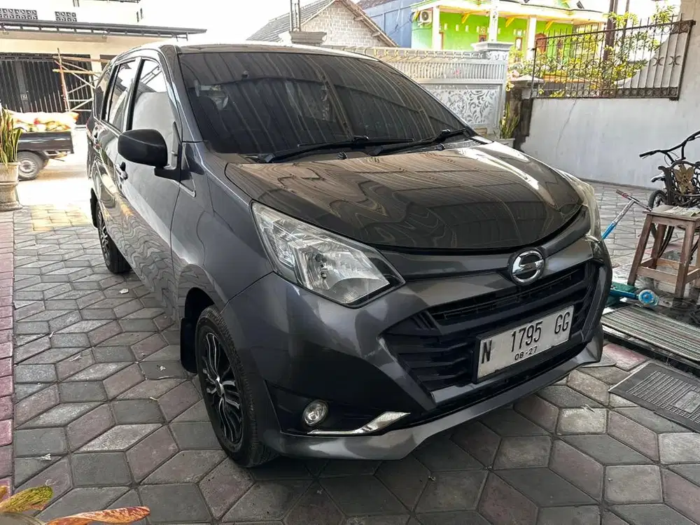 Sigra grey 1.2 X deluxe 2016 zigra delax calya