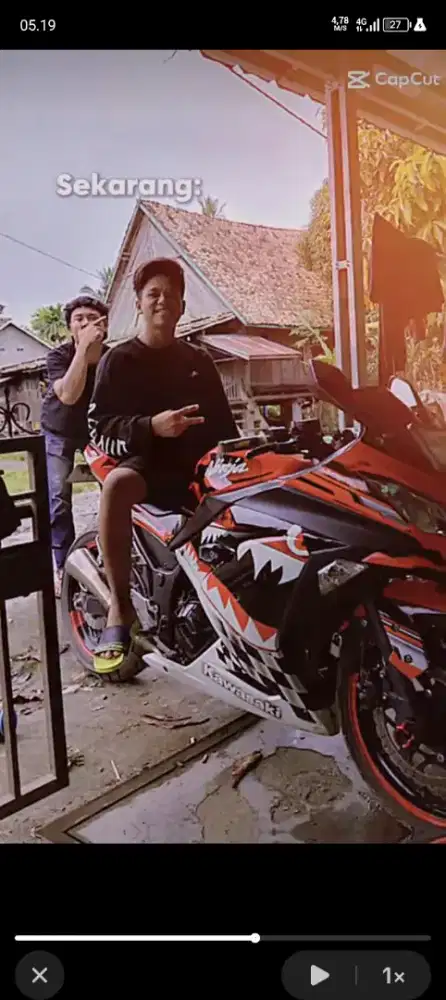 Jual motor Kawasaki ninja 250
