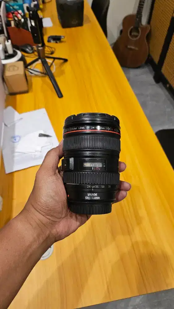 Lensa Canon Luxury 24-105 F 4 IS USM Normal Apa Adanya