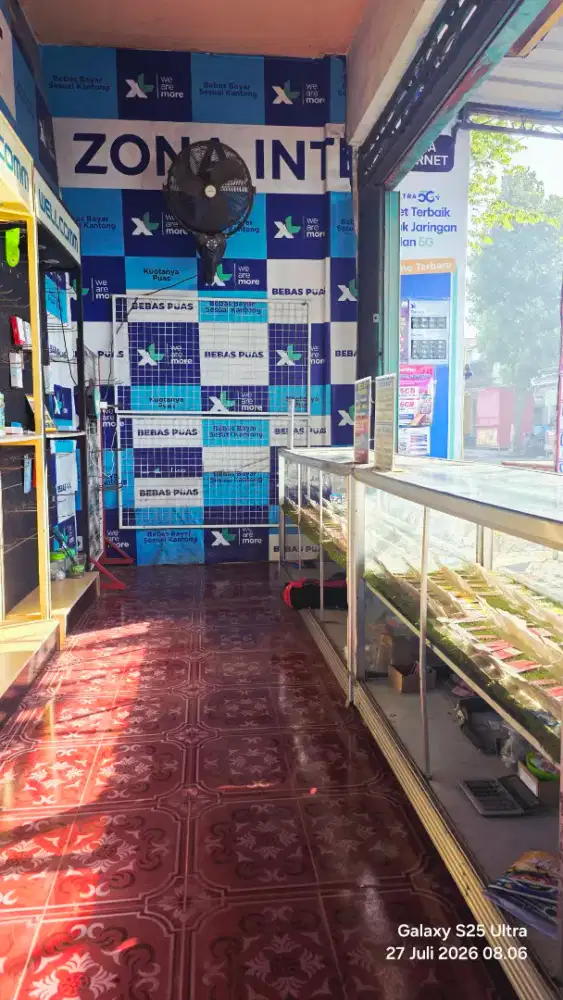 Cari karyawan toko konter pulsa..lulusan smp bisa