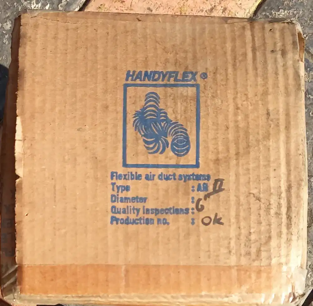 Flexible duct Handyflex dia. 6 inch s/d 12 inch