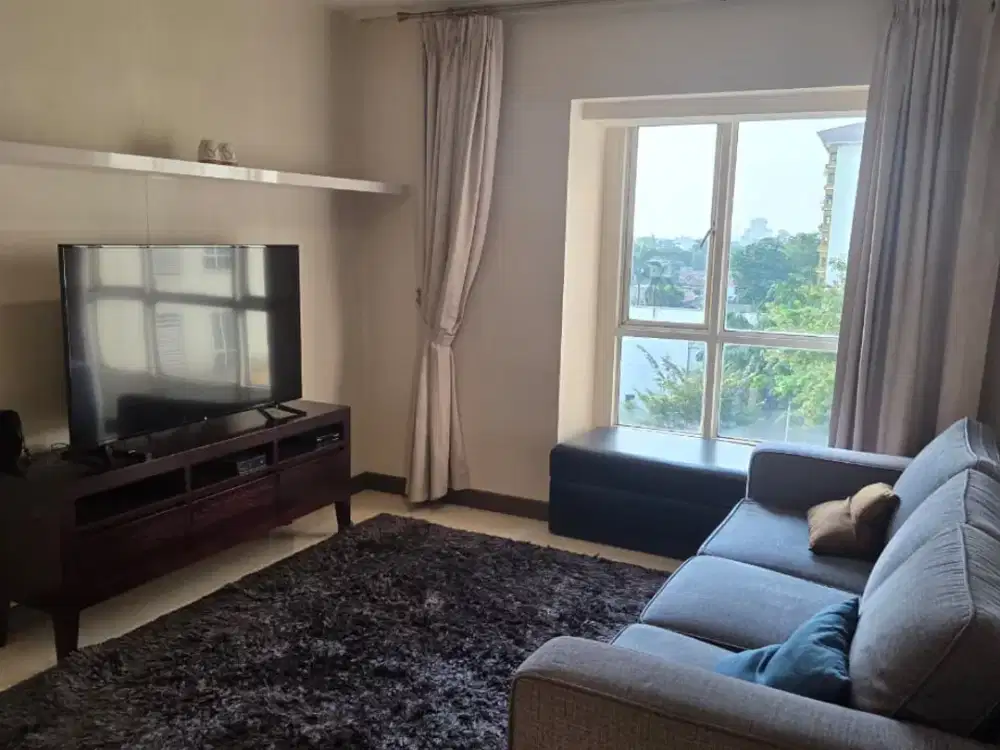 Cozy 3BR Apt with Strategic Location at Somerset Berlian Permata Hijau