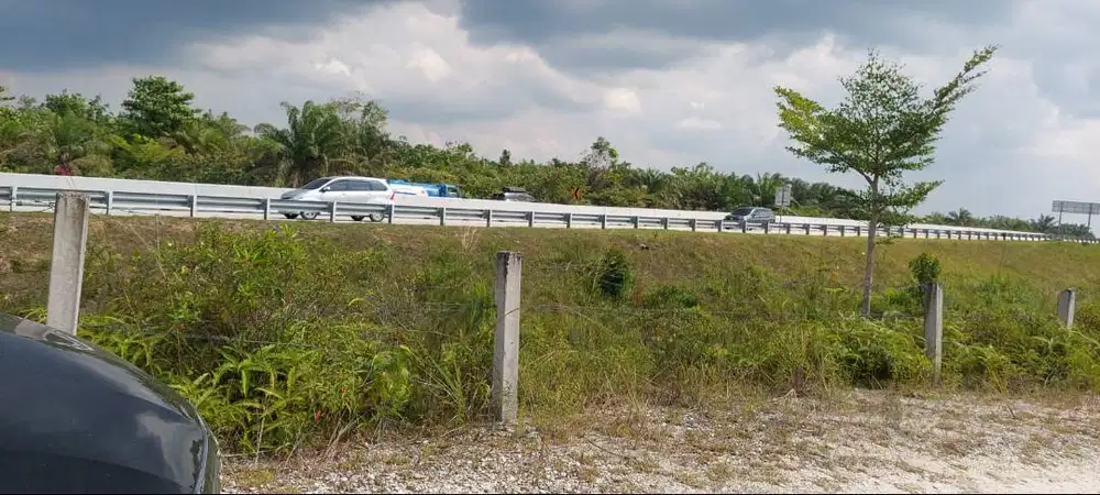 JUAL TANAH PINGGIR JALAN TOL PEKANBARU - BANGKINANG