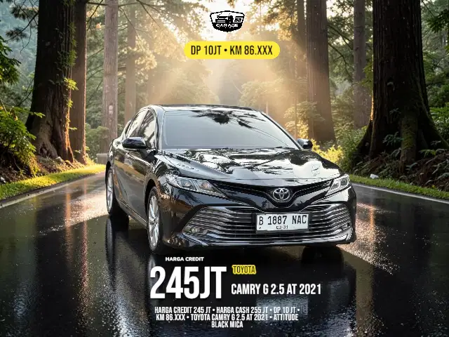 TOYOTA CAMRY G 2.5 AT 2021
