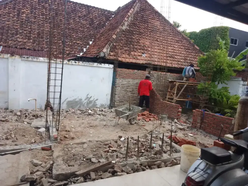 Jasa tukang bangunan harian/borongan