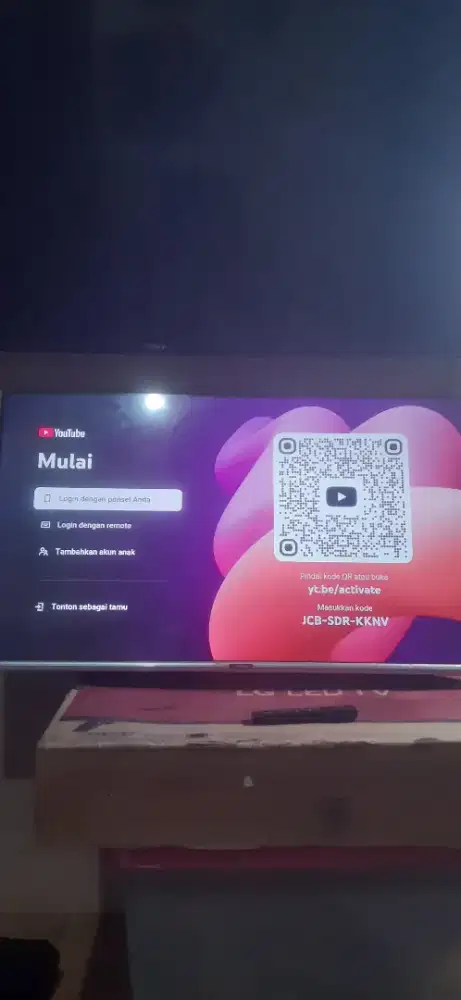 Tv coocaa smart 40 inchi