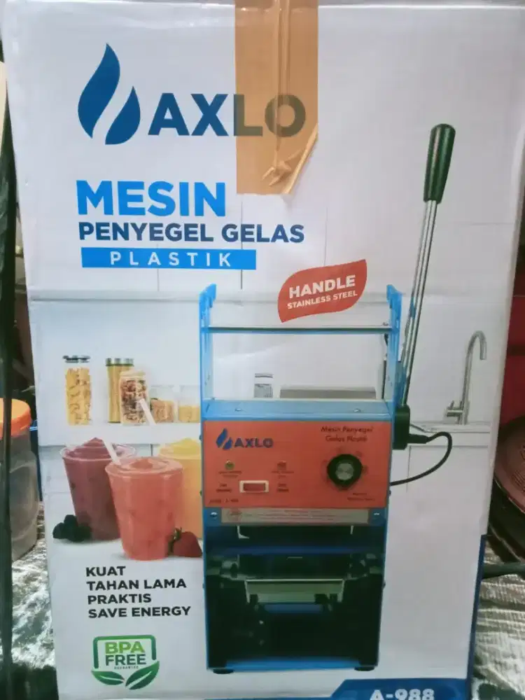 Di jual mesin cup sealer masih baru & cmn di pakai 2x