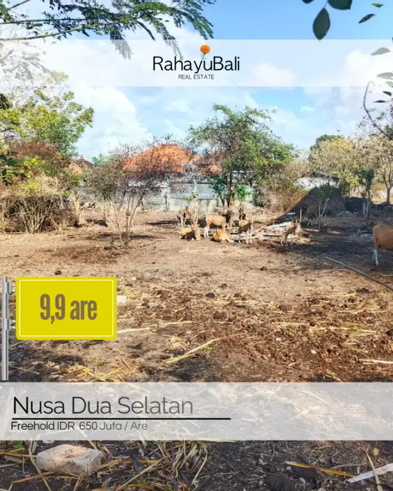 Strategic land in Nusa Dua Selatan
