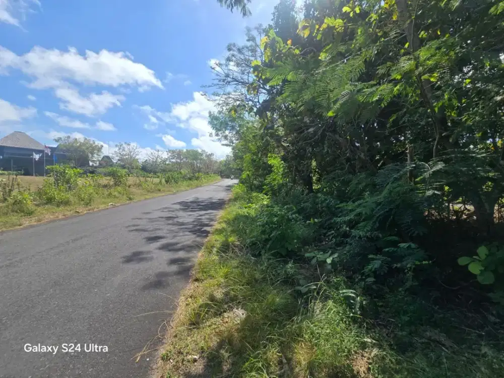 Dijual Tanah Strategis 6,06 Hektar Dekat Pantai Gunung Payung Ungasan – Cocok untuk Resort, Villa, Hotel, dan Investasi Pariwisata