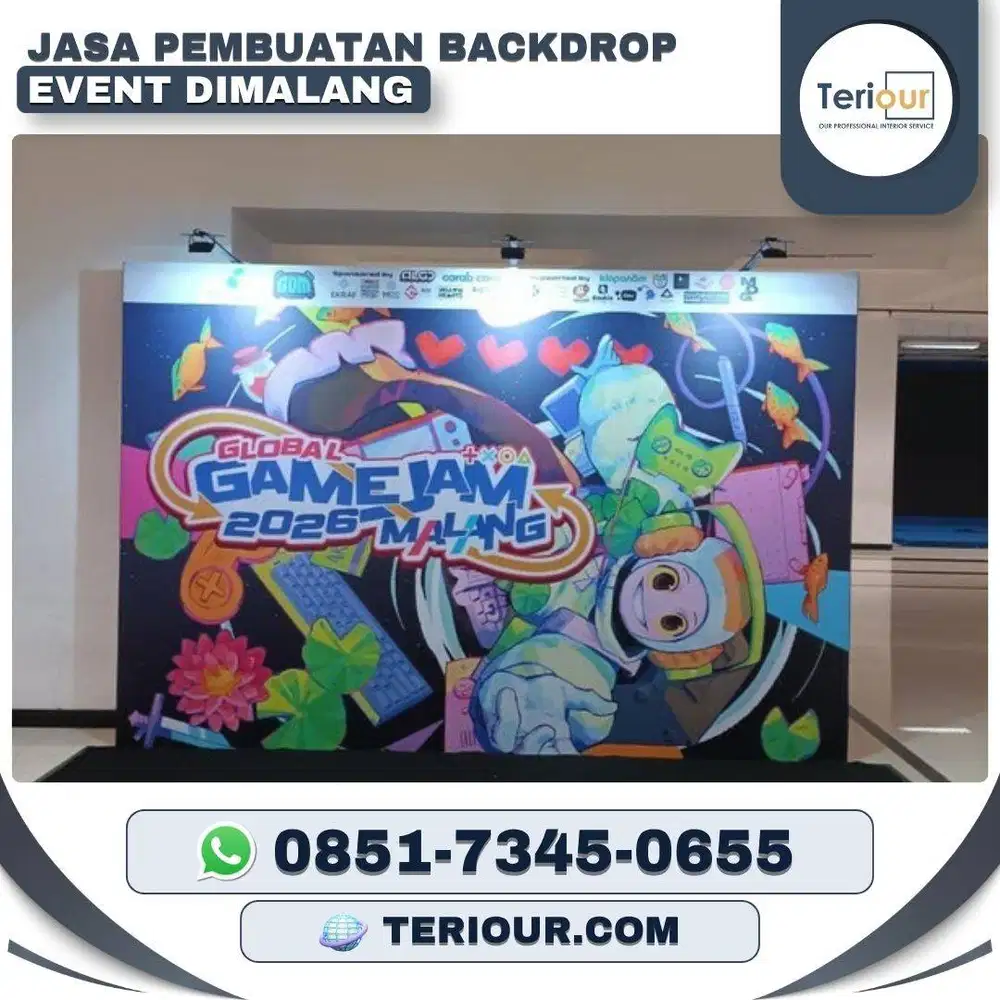 JASA PEMBUATAN BACKDROP EVENT DI MALANG