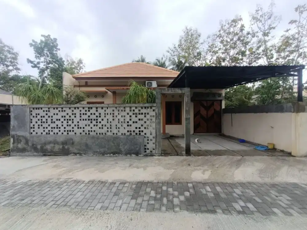DIJUAL RUMAH SIAP BANGUN - LOKASI STRATEGIS DI JALAN UTAMA WATES KM 13 SEDAYU BANTUL YOGYAKARTA
