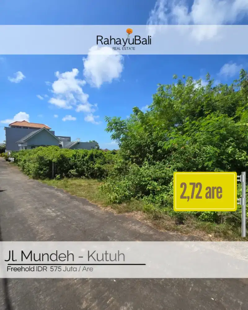 Tanah di Jual area Kutuh - Kuta Selatan