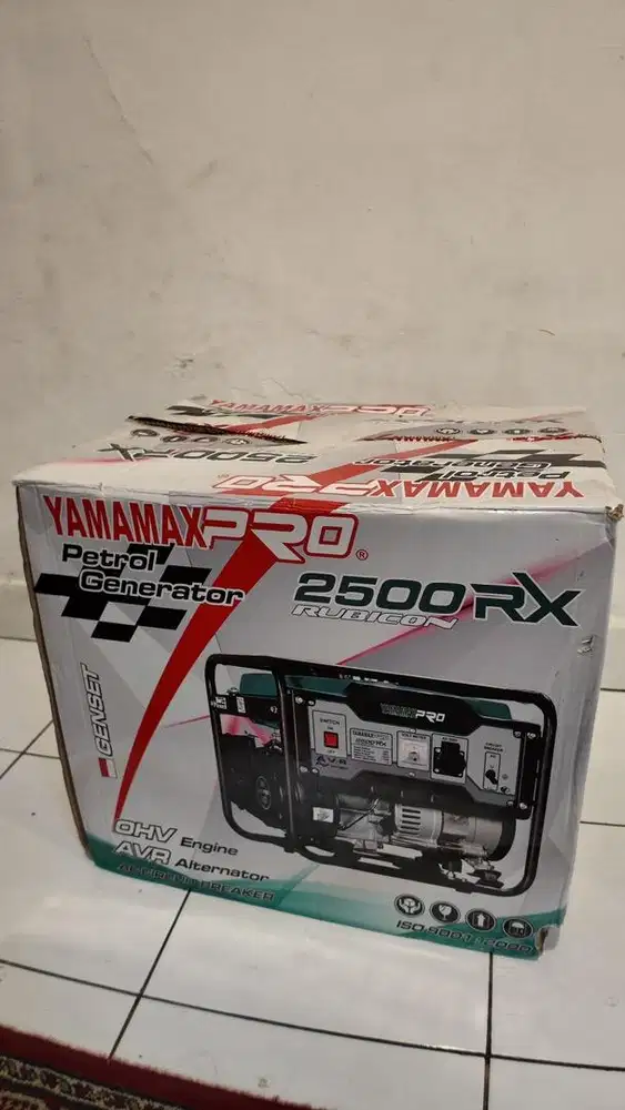 YAMAMAX PRO 2500 RX RUBICON GENERATOR / GENSET 1000 WATT