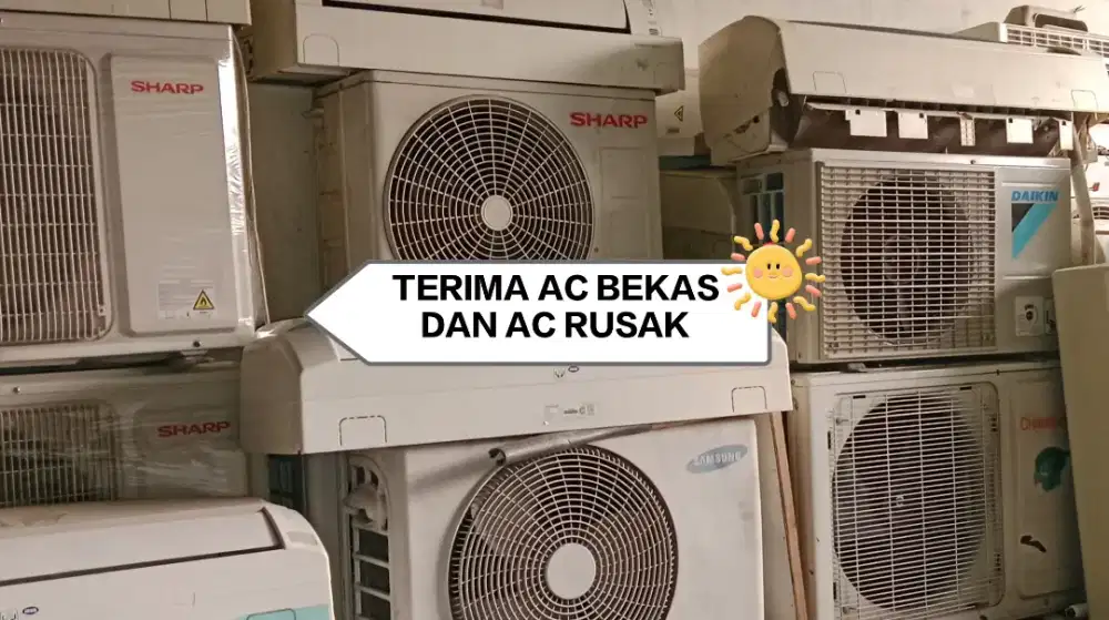 TERIMA AC BEKAS 1/2 PK 1 PK 2 PK